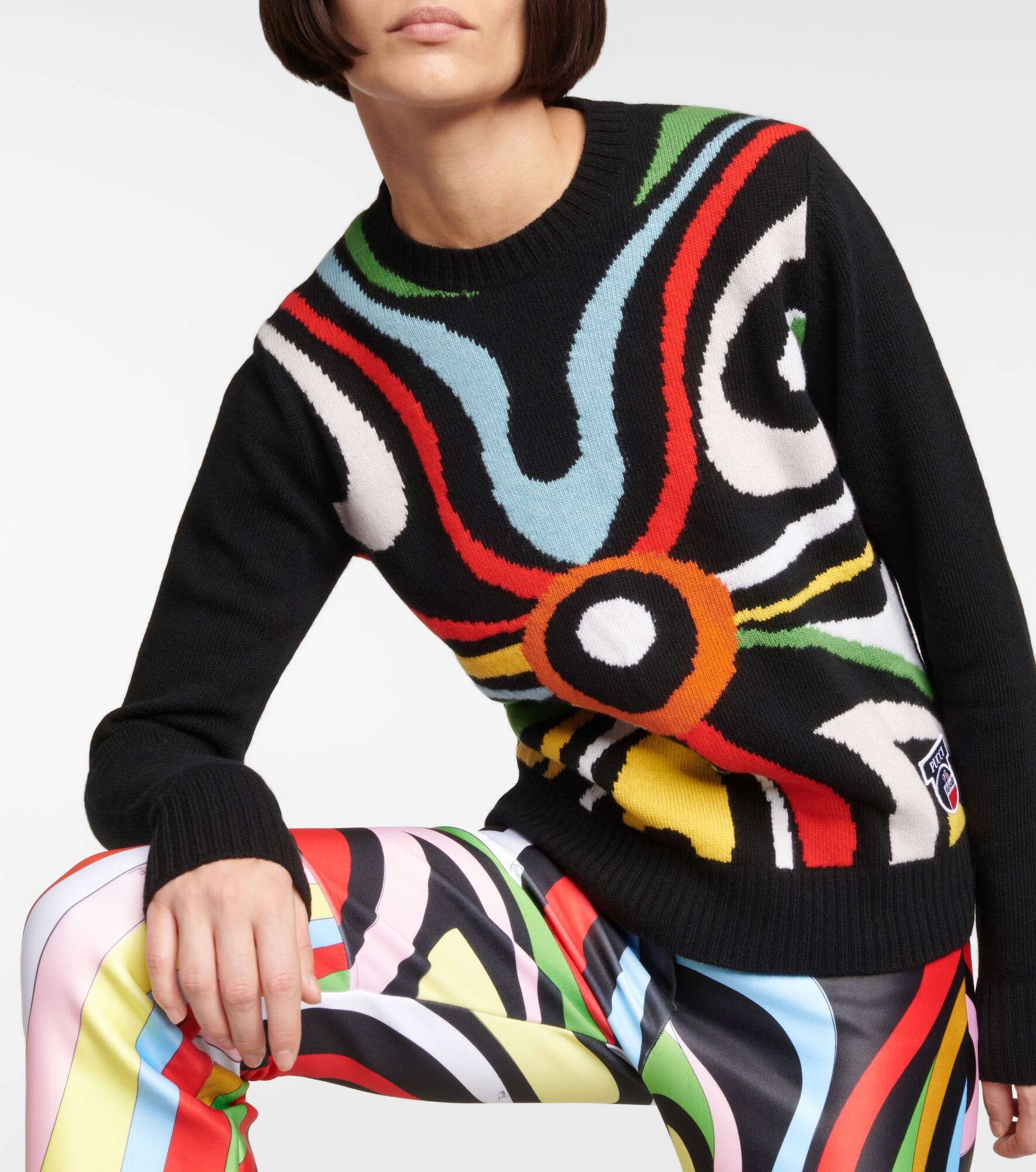 x Fusalp intarsia wool sweater - 5