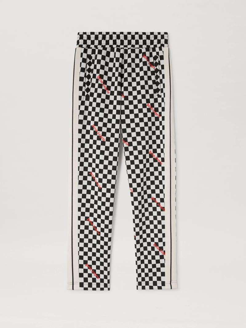 JACQUARD DAMIER CLASSIC TRACK PANTS - 1