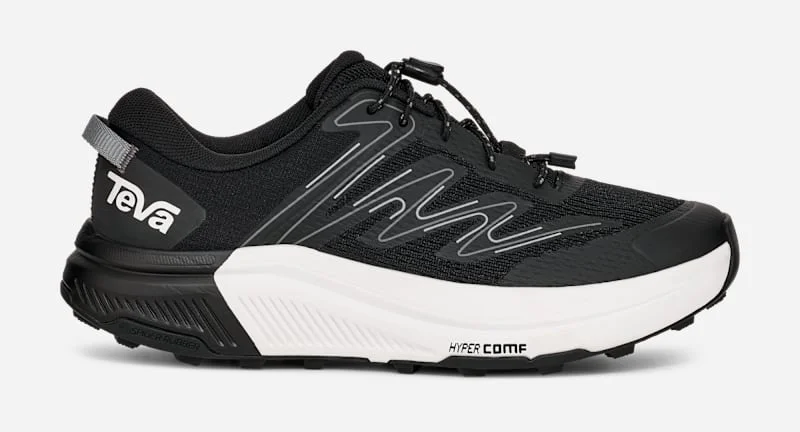 Women's Hurricane Trailsetter Trail Running Shoe in Black/Grey - 1