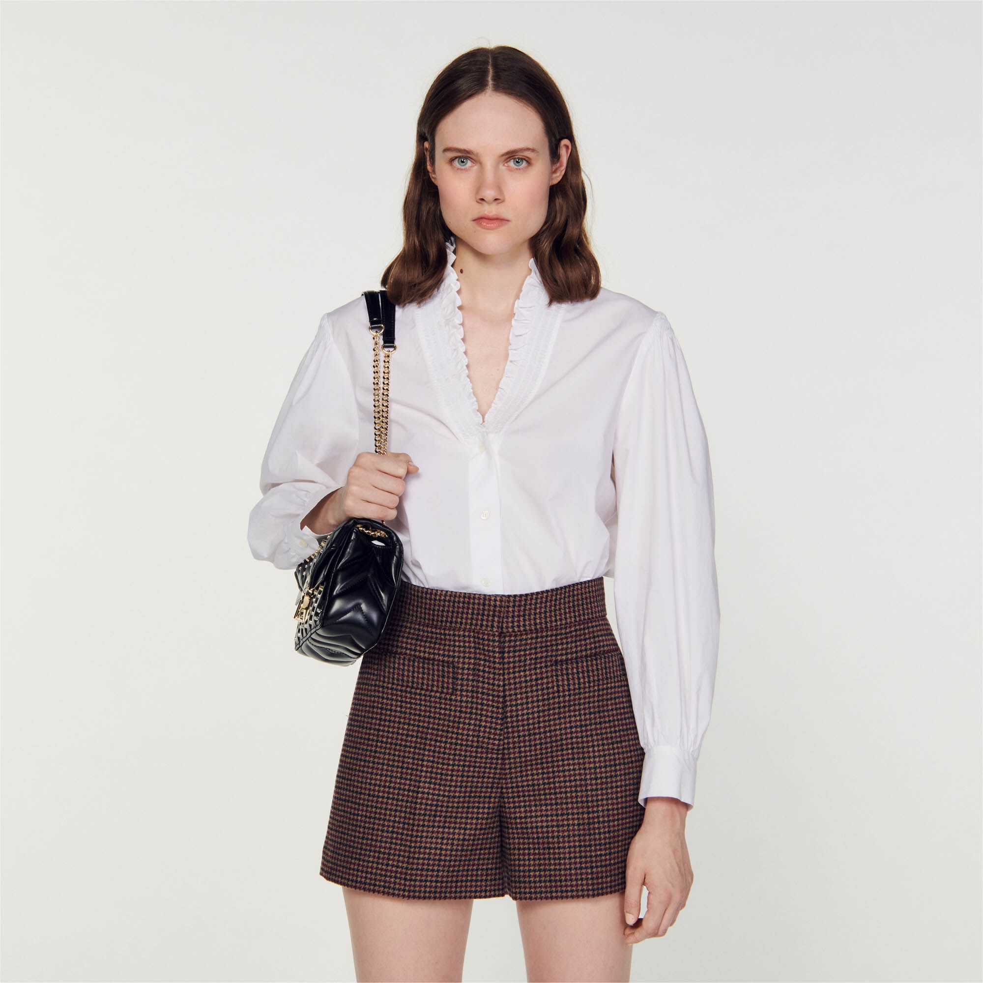 HOUNDSTOOTH SHORTS - 5