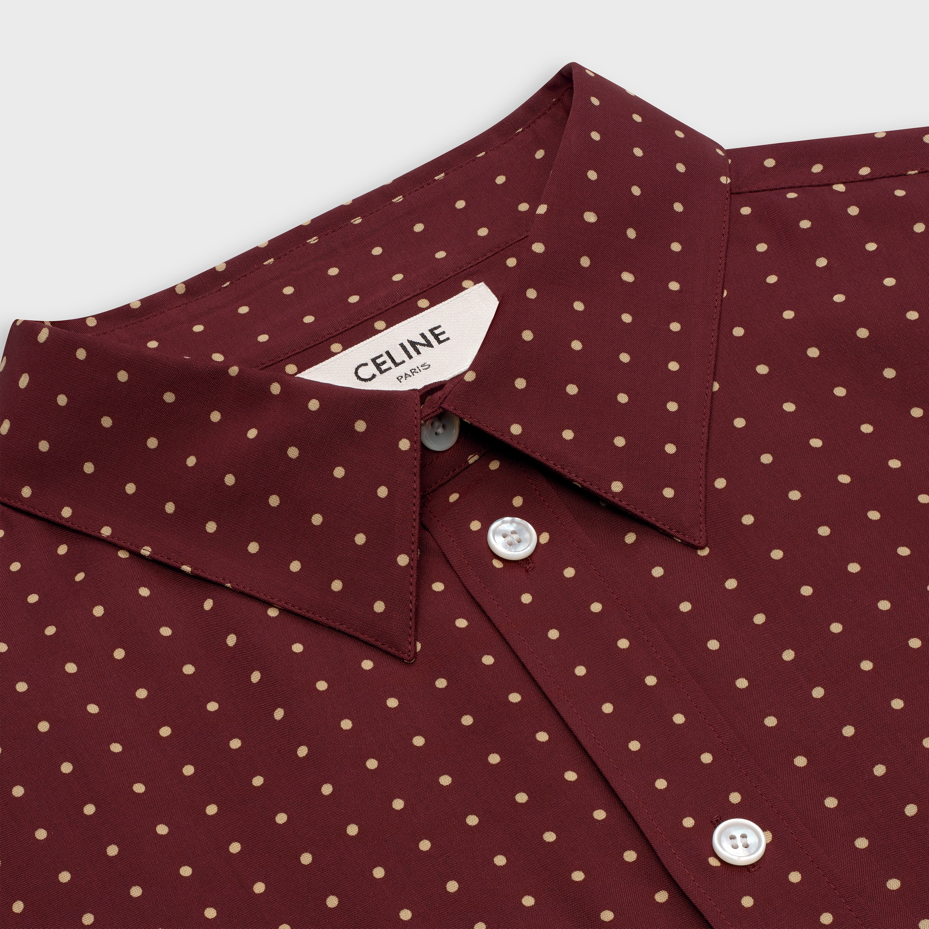 CLASSIC SHIRT IN PRINTED VISCOSE - 3