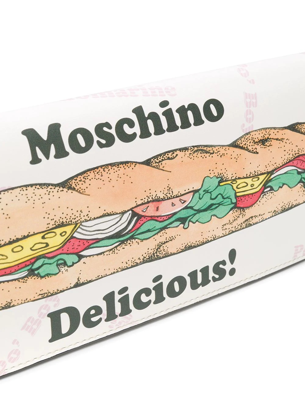 sandwich logo-print clutch bag - 4