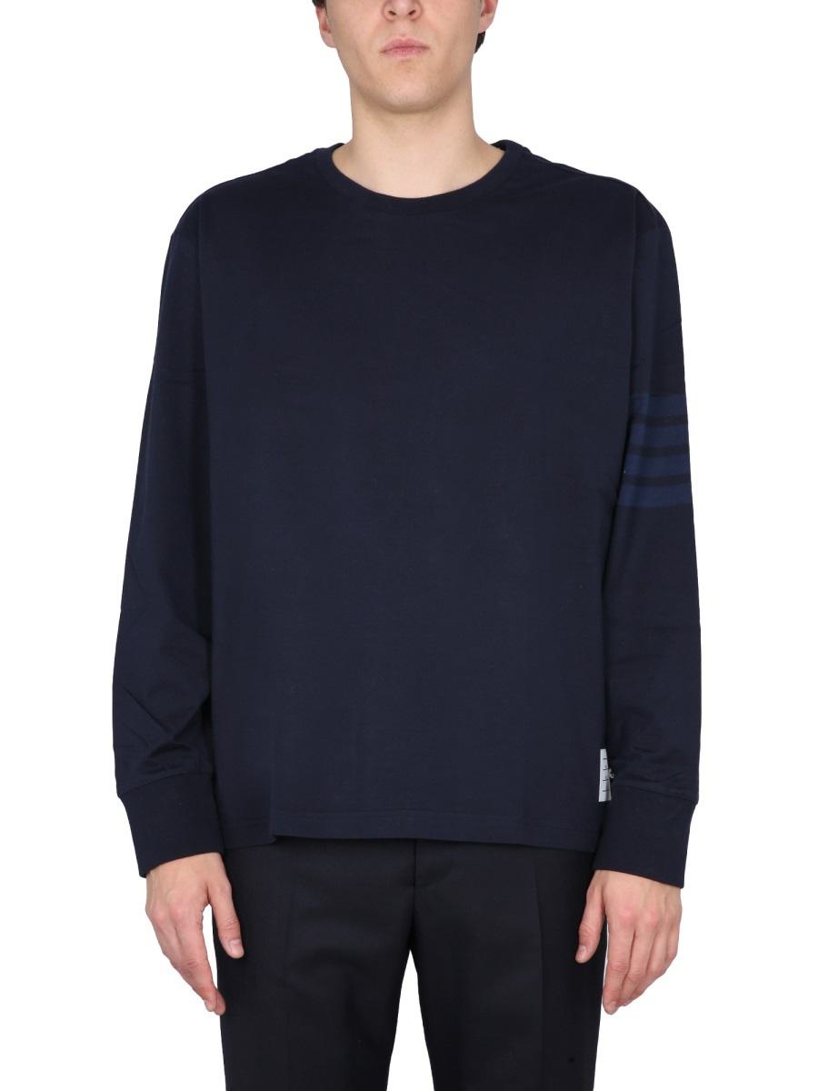 Thom Browne Thom Browne 4Bar Shirt | baltini | REVERSIBLE