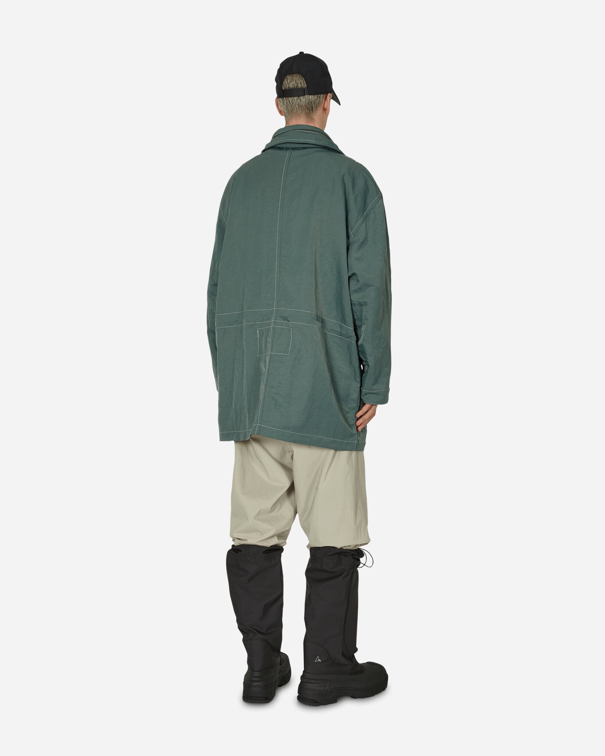 Nylon Field Coat Green - 3