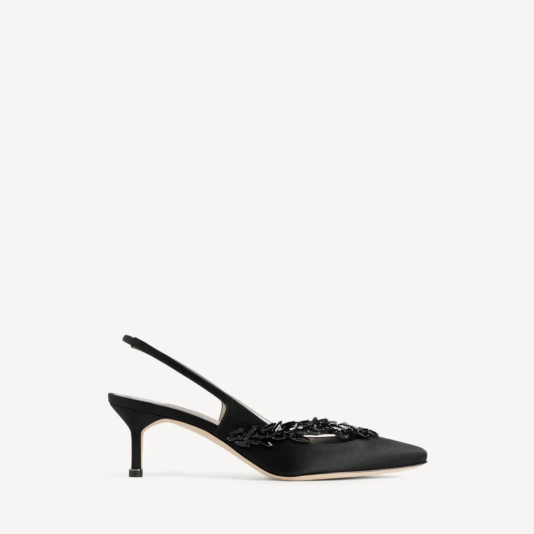 Women's Balenciaga | Manolo Blahnik Slingback in Black - 1