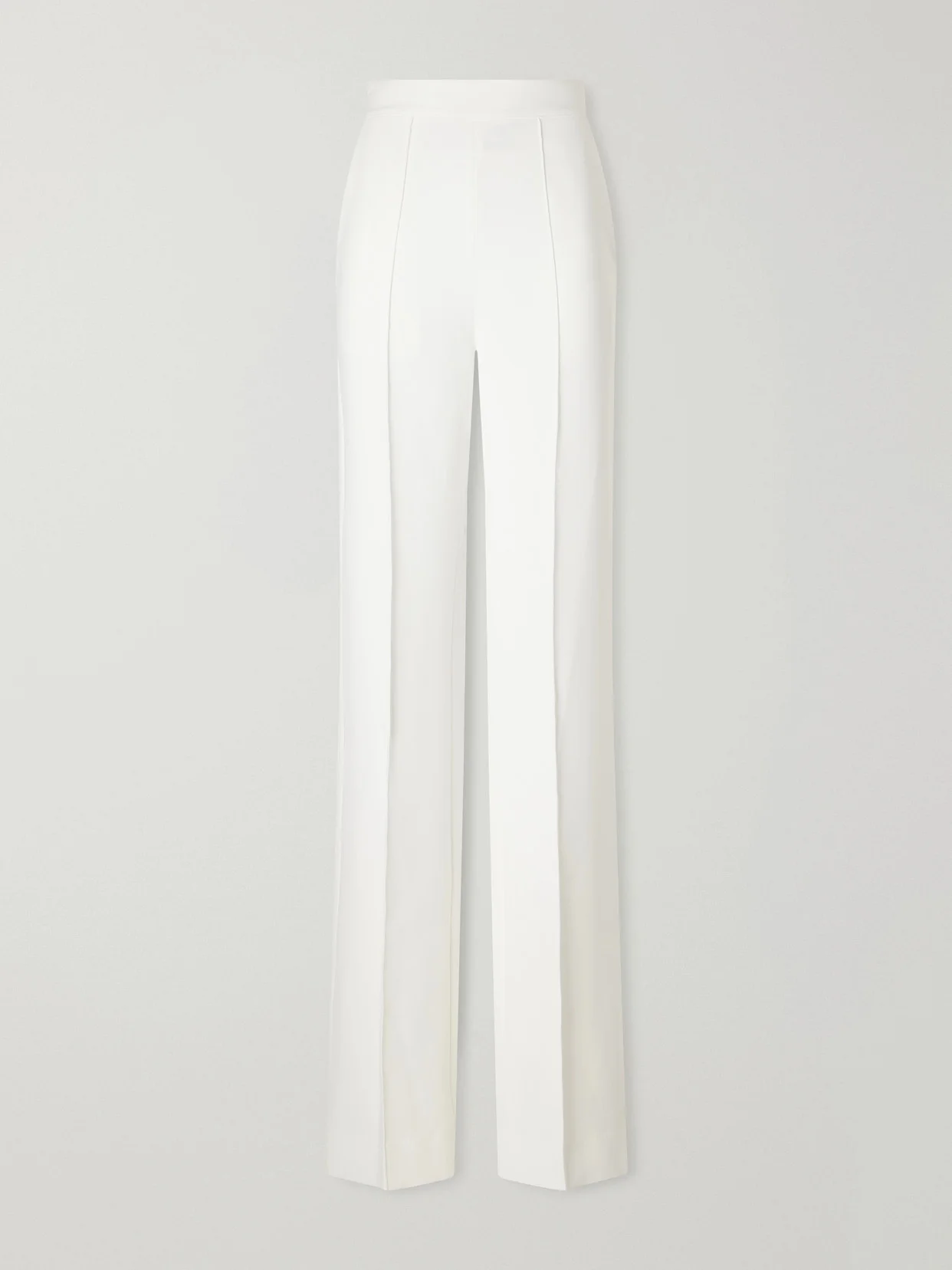 Afterword Pleated Cady Straight-leg Pants - 1