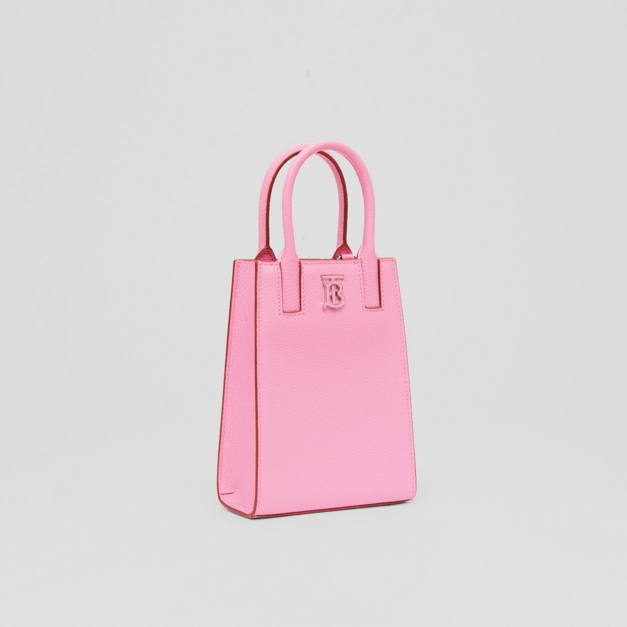 Micro Grainy Leather Frances Tote - 7