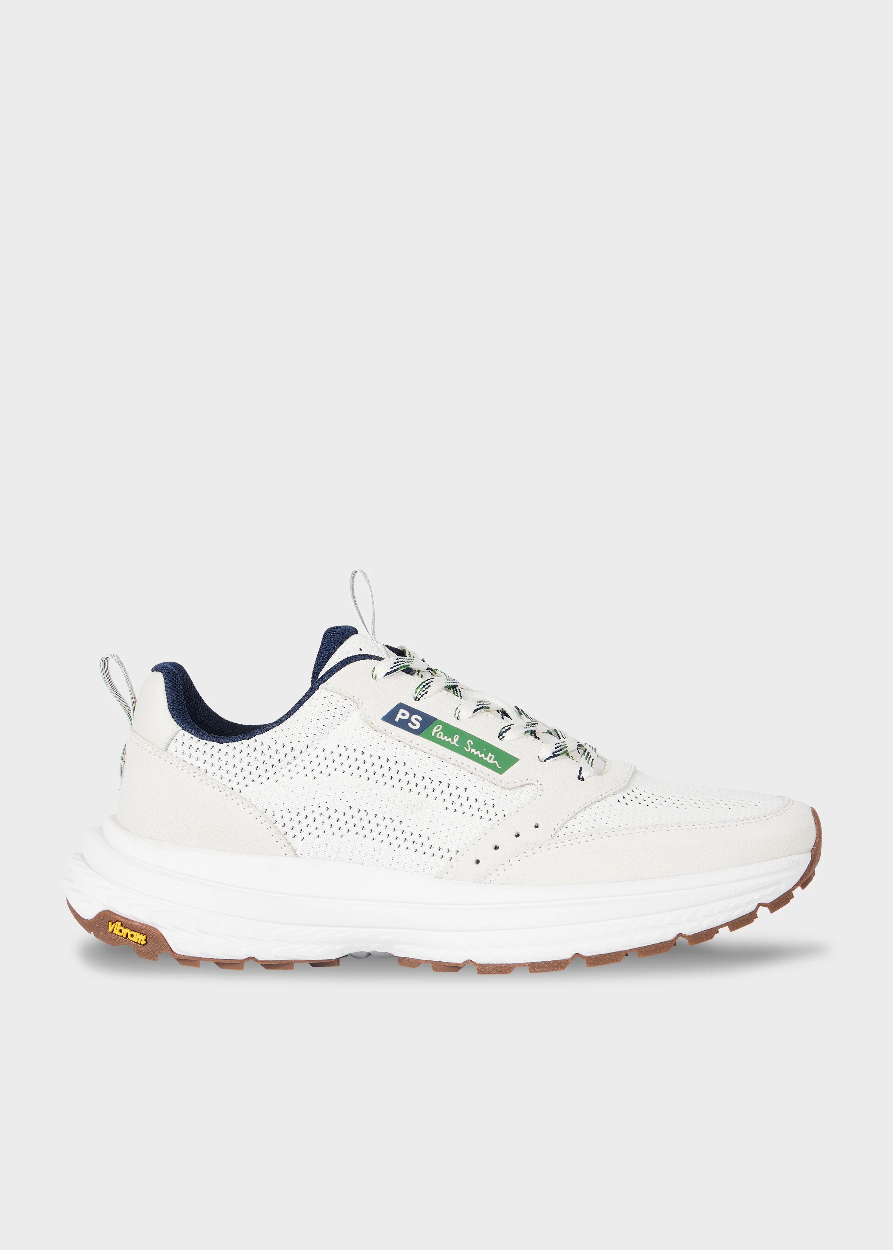 White 'Darter' Trainers - 1