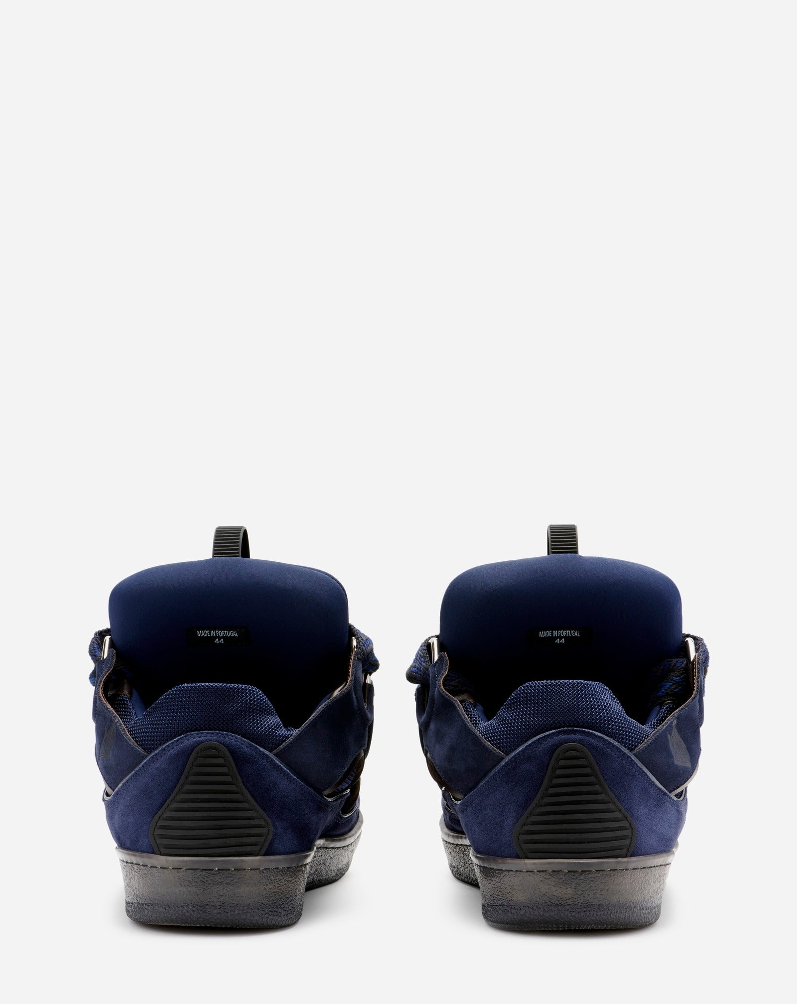 LEATHER CURB SNEAKERS - 6