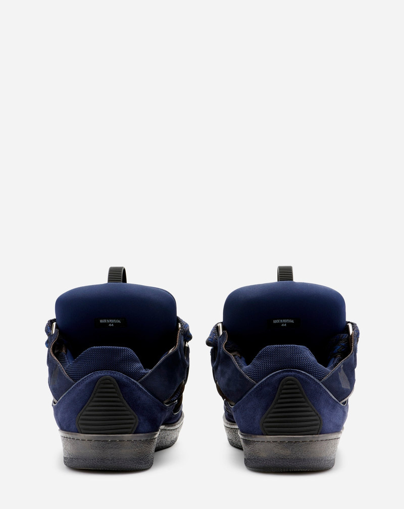 LEATHER CURB SNEAKERS 6
