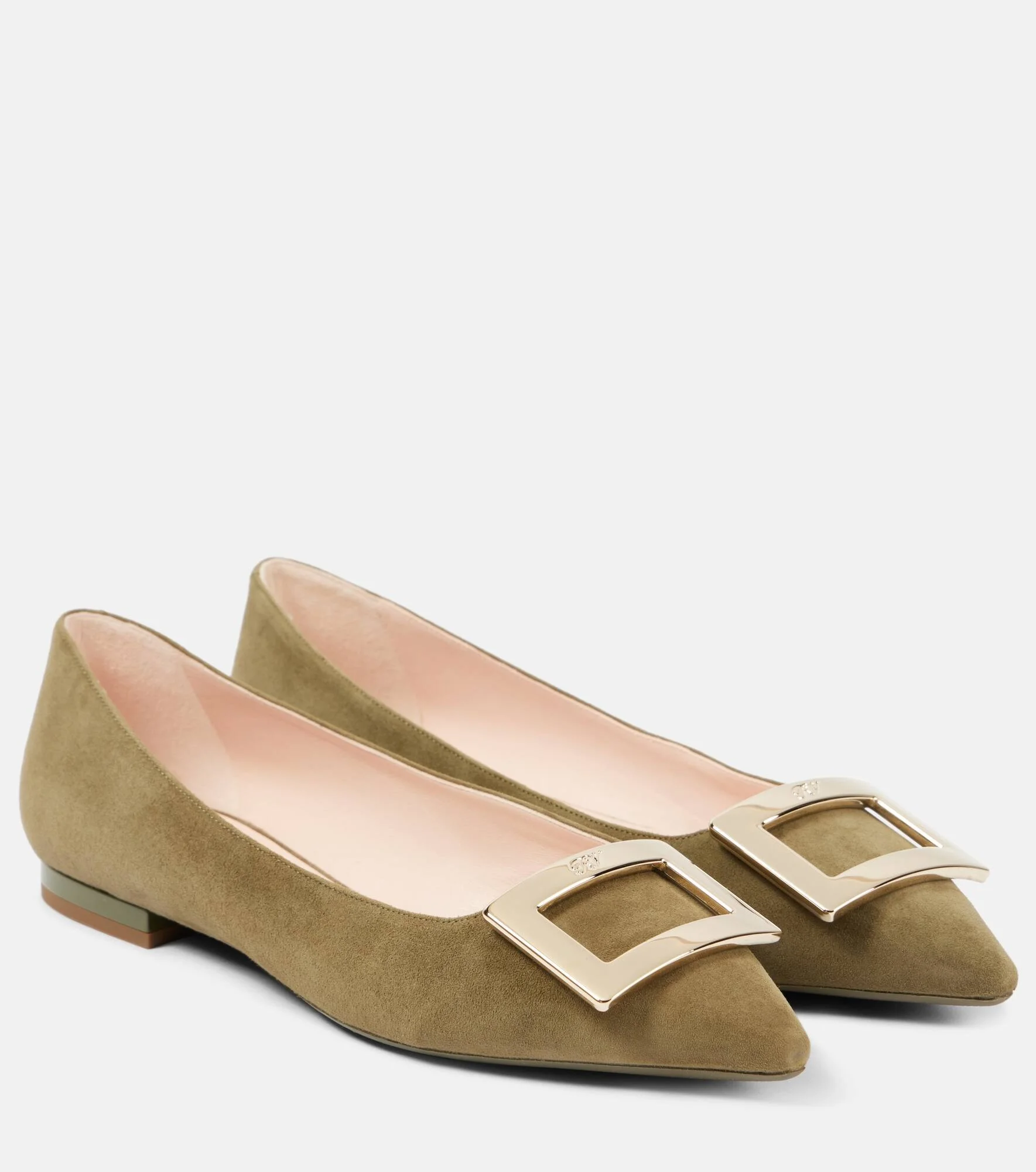 Gommettine Ball suede ballet flats - 1