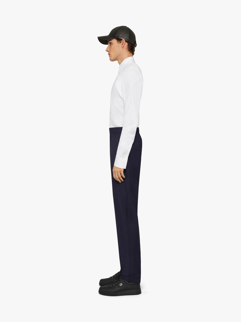 SLIM-FIT PANTS IN TECHNICAL WOOL 3