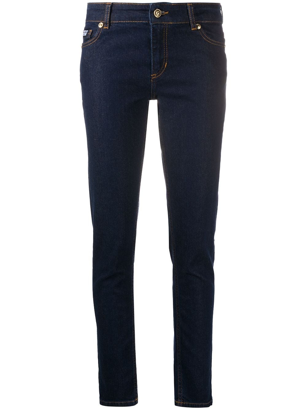 high rise skinny fit jeans - 1