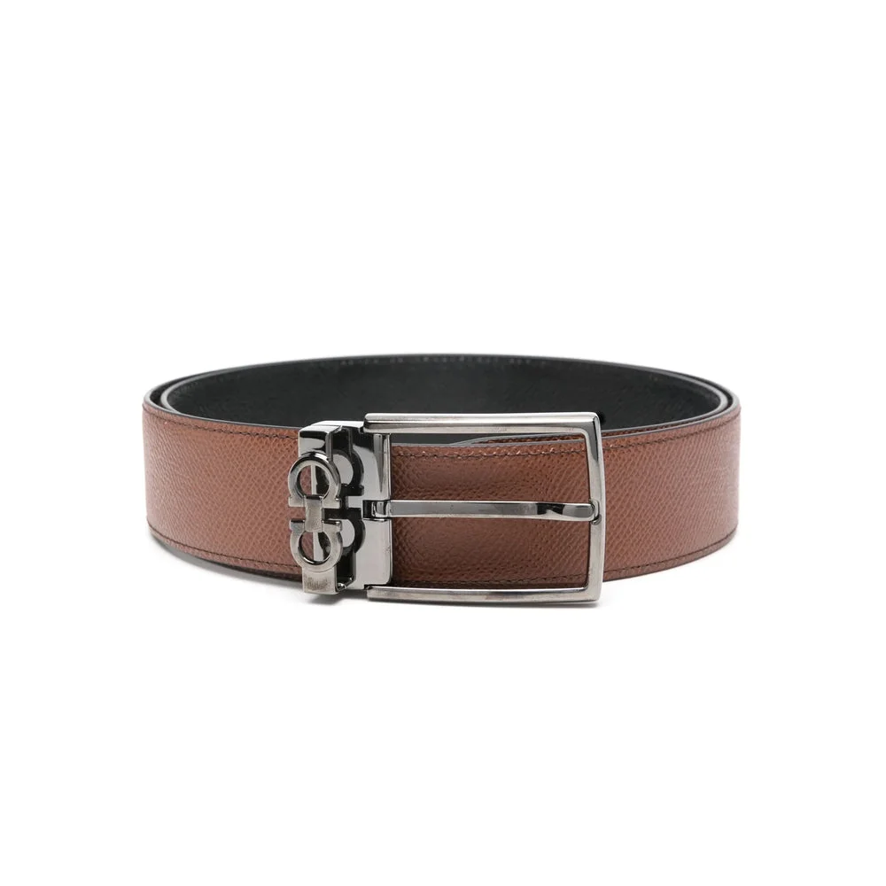 Ferragamo Brown Belts Men - 1