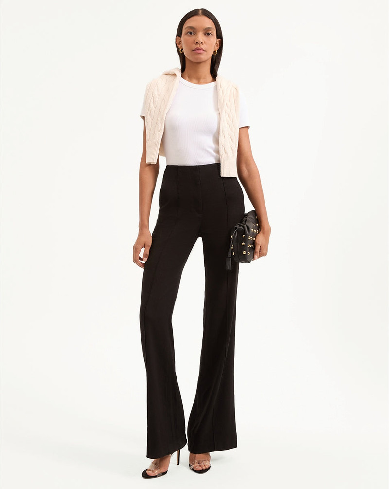 VERONICA BEARD KOMI STRETCH-LINEN PANT outlook