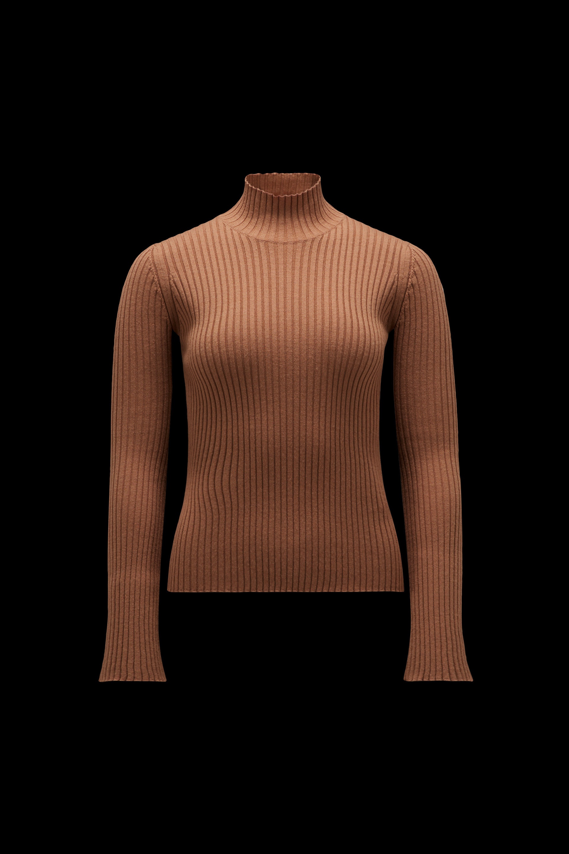 Wool Blend Turtleneck Sweater - 1
