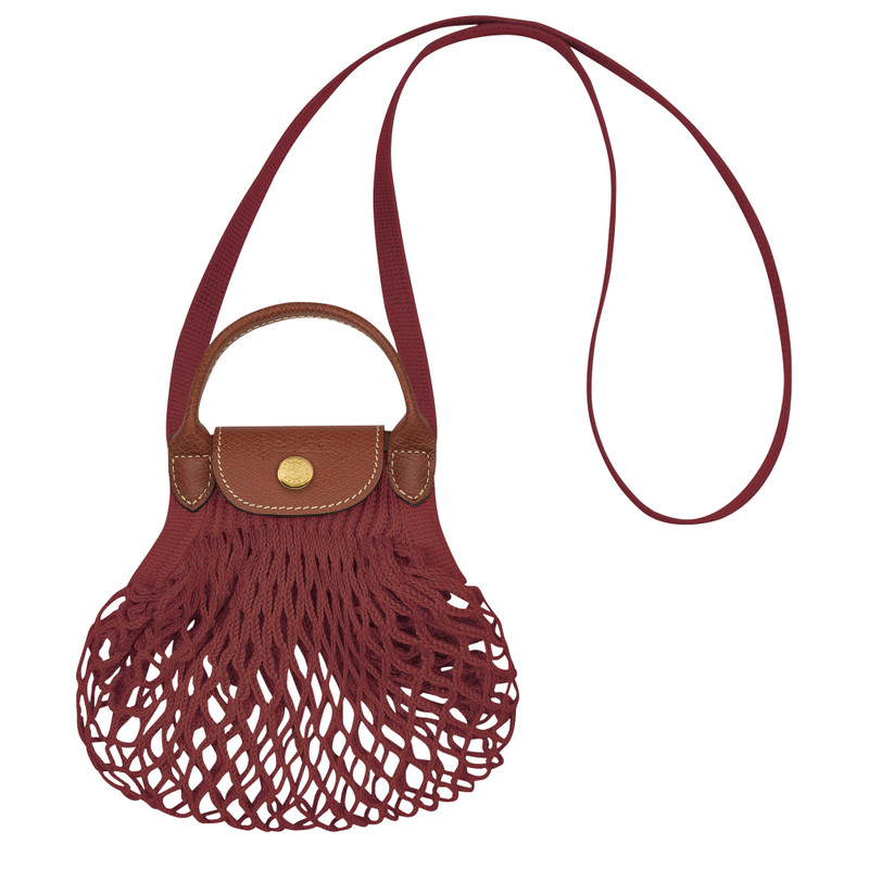 Le Pliage Filet XS Mesh bag Mahogany - Canvas - 1