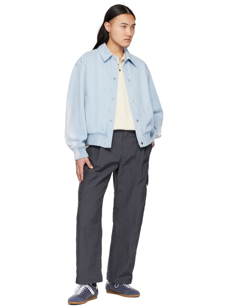 SOLID HOMME Off-White Stripes Polo outlook