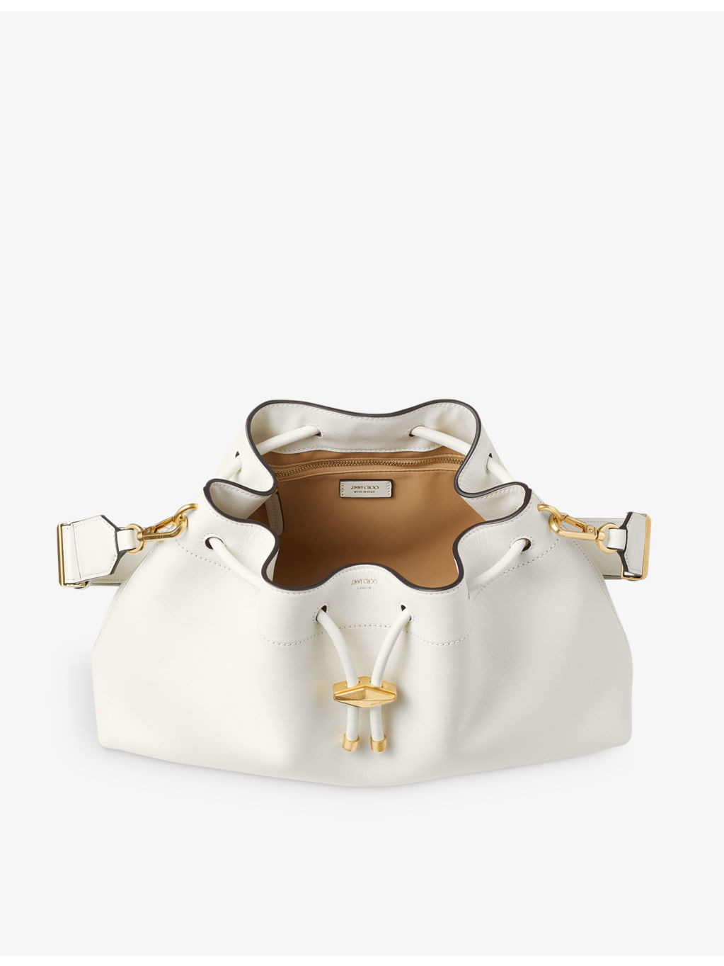 Cinch leather shoulder bag - 4