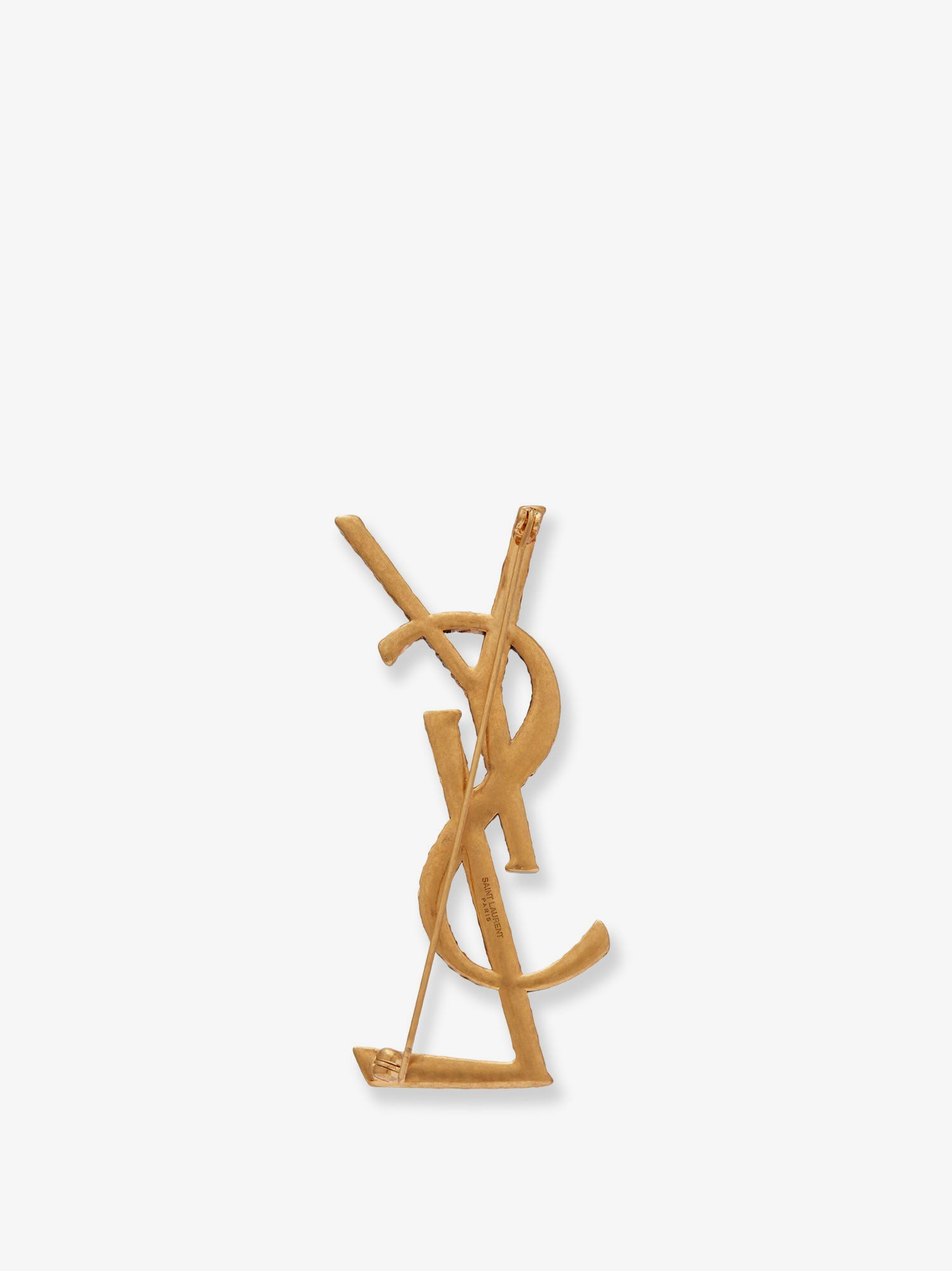 Cassandre Ysl Metal Brooch - 2