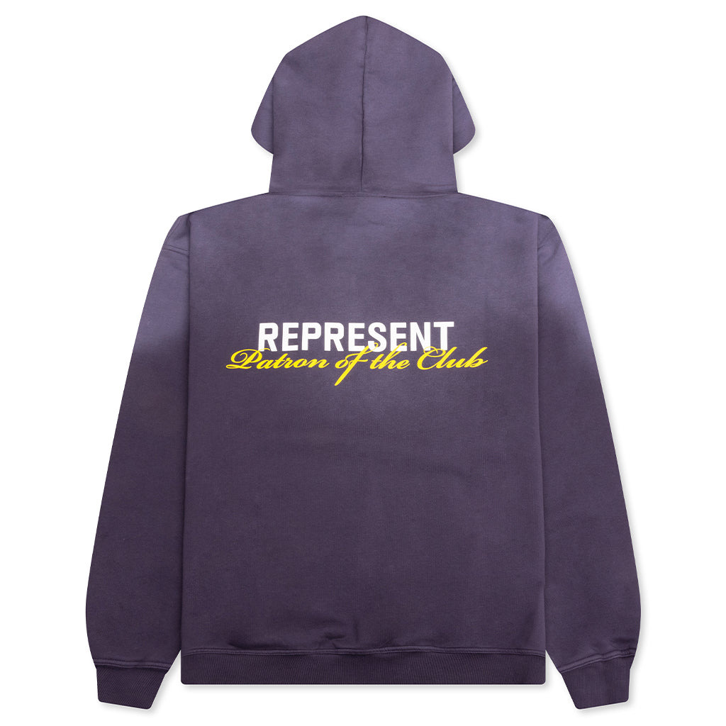 PATRON OF THE CLUB HOODIE - PLUM - 2