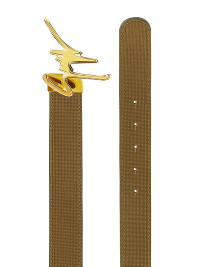 Giuseppe Zanotti logo buckle belt outlook