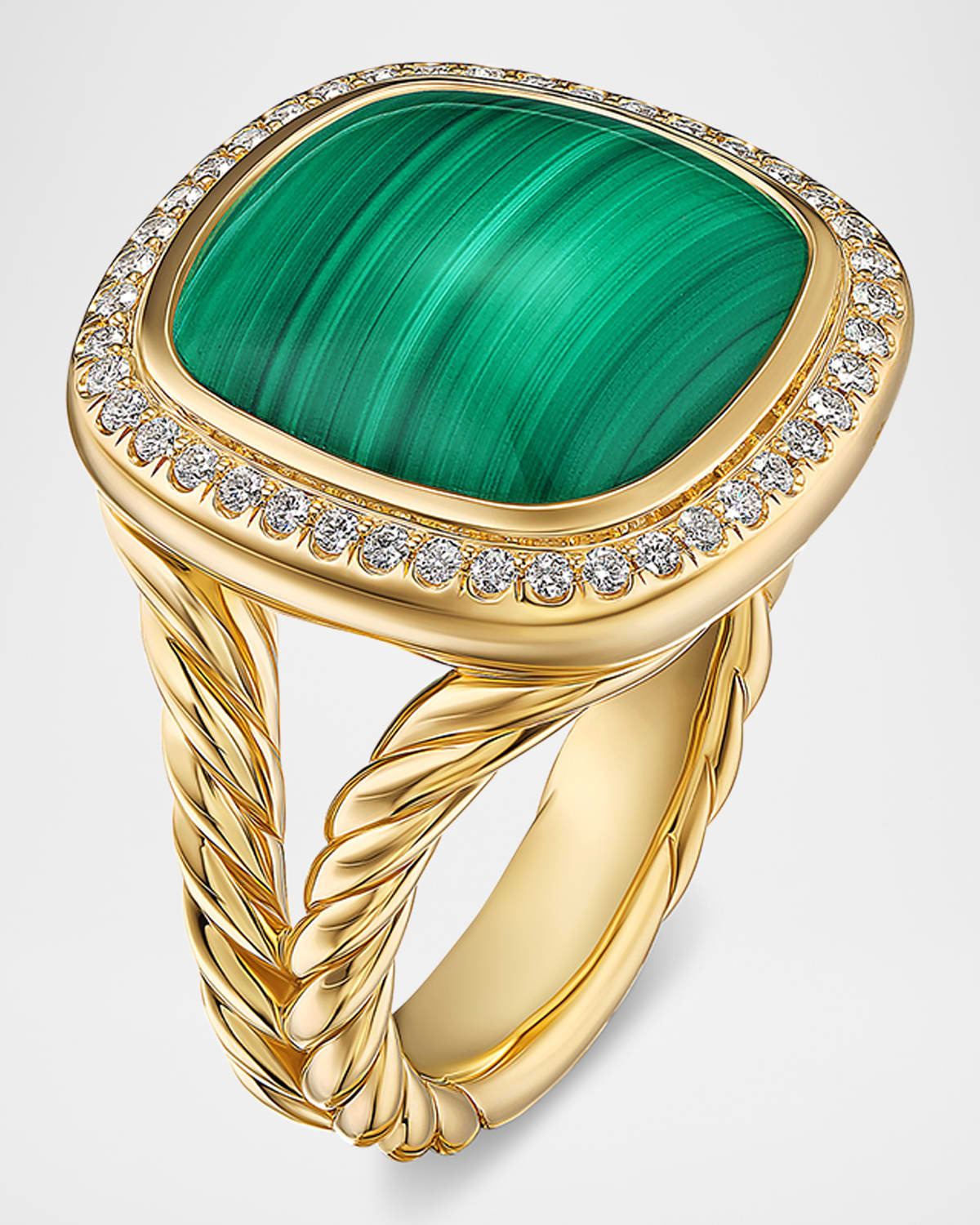 Albion Ring with Gemstones and Diamonds in 18K Gold - 3