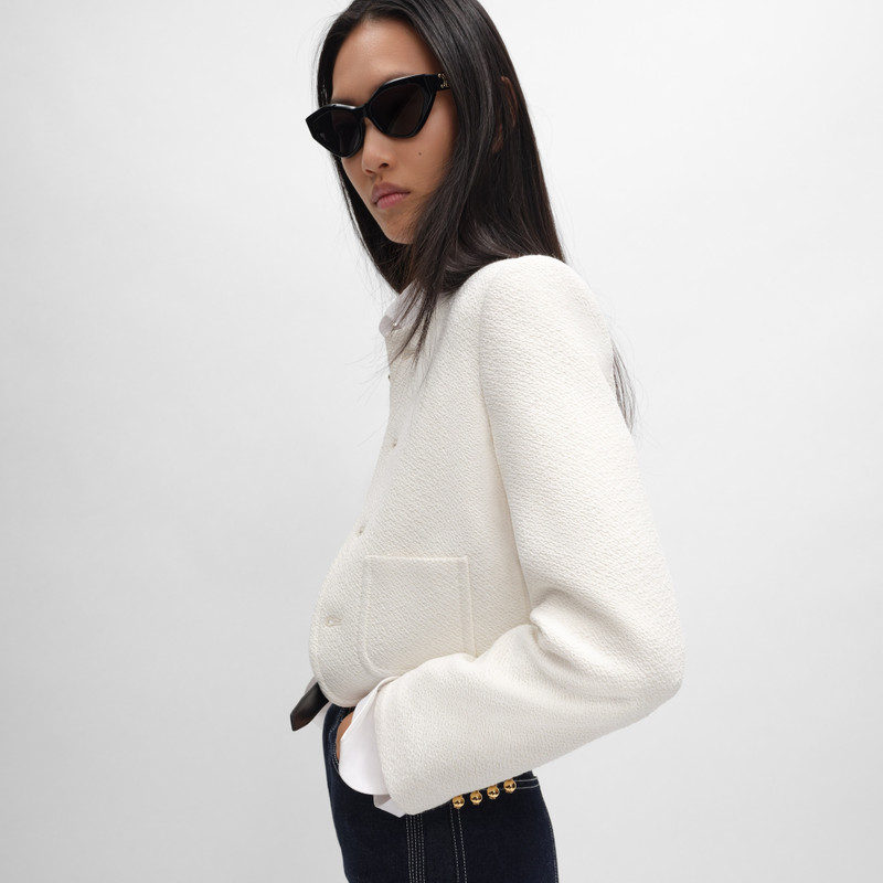 icone jacket IN viscose and wool natté 3