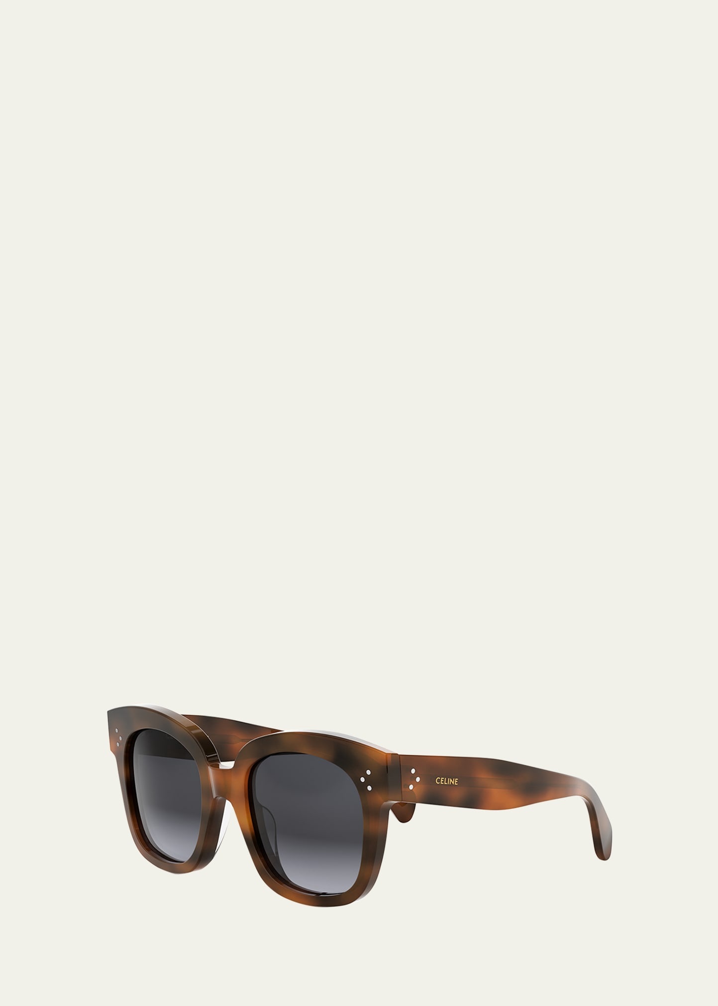 3 Dots Havana Acetate Square Sunglasses - 2