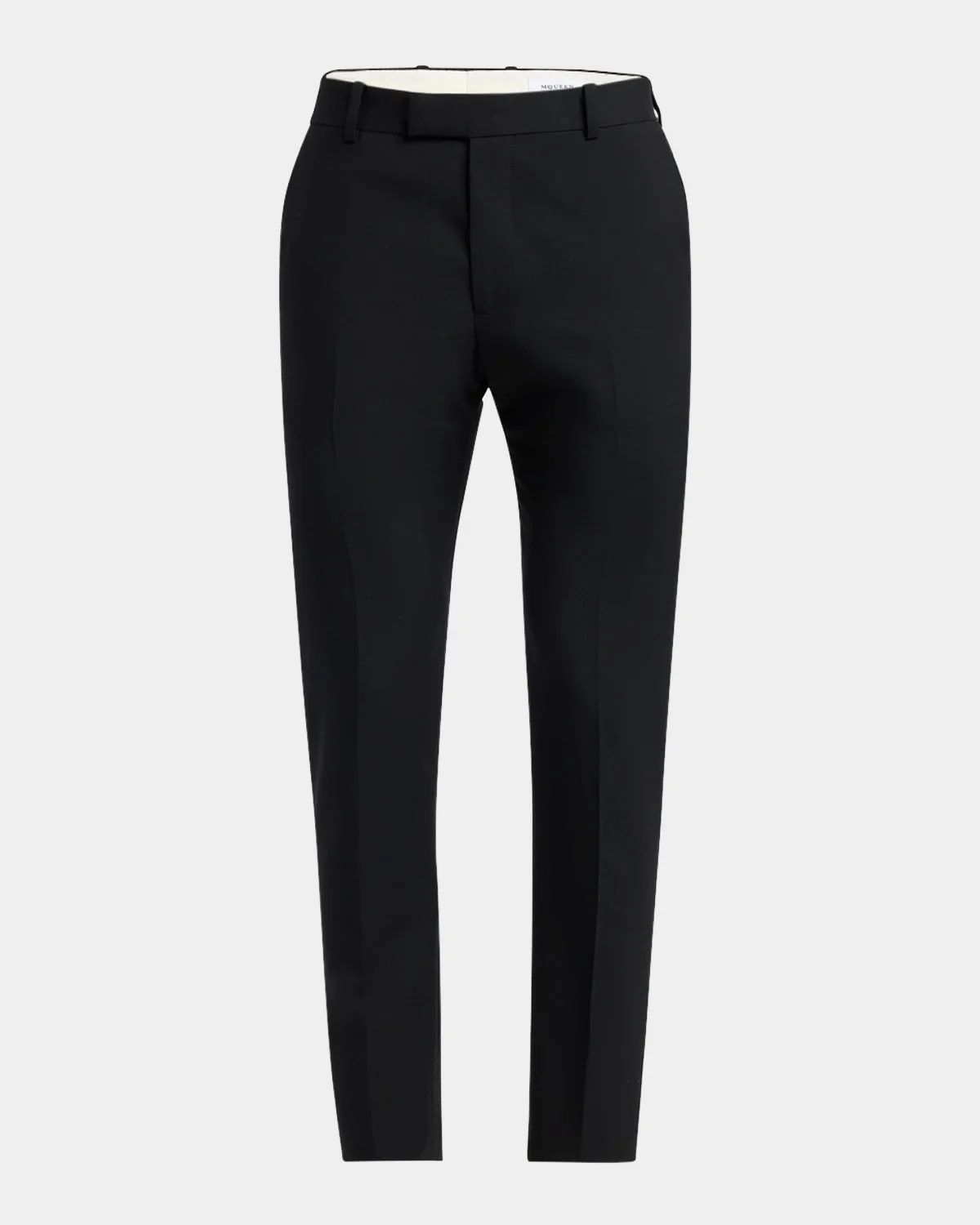 Men's Wool Cigarette Trousers - 1