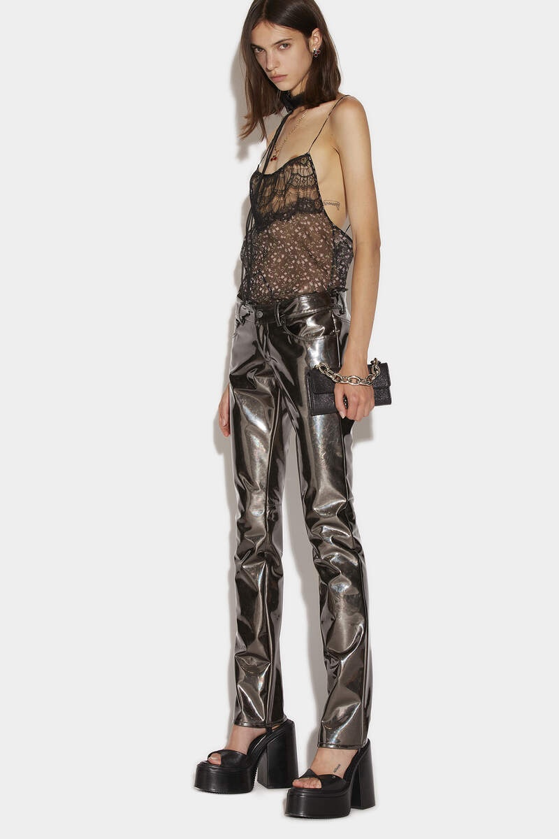 LOW WAIST BUMSTER TROUSERS - 3
