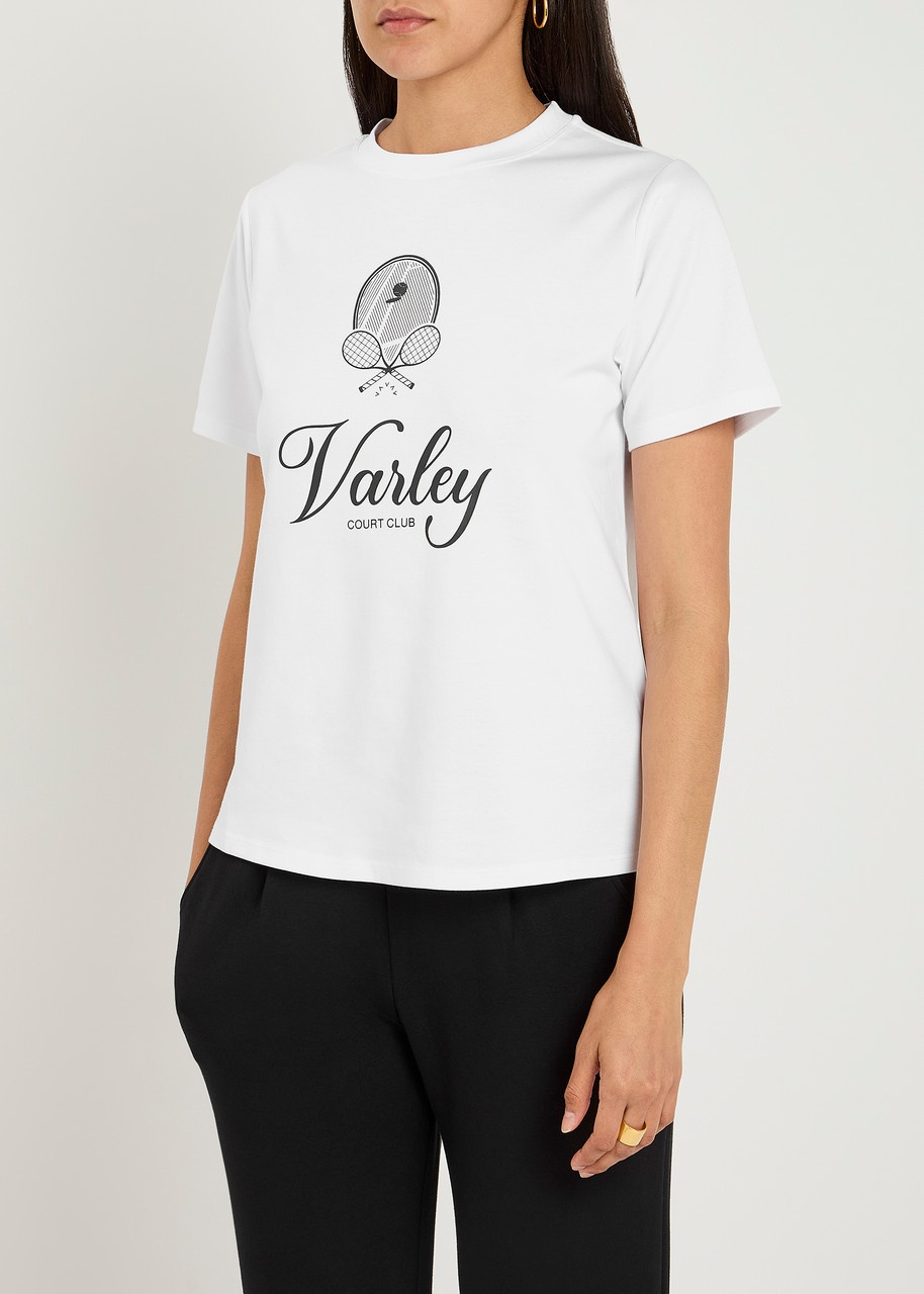 Varley Coventry Branded Cotton-blend T-shirt - 2