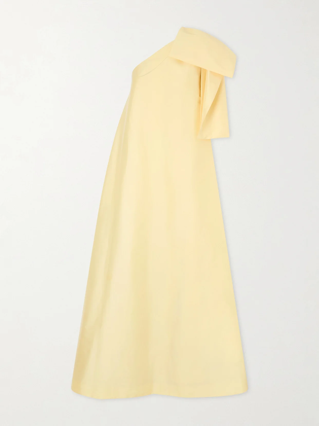 Winnette One-shoulder Crepe Gown - 1