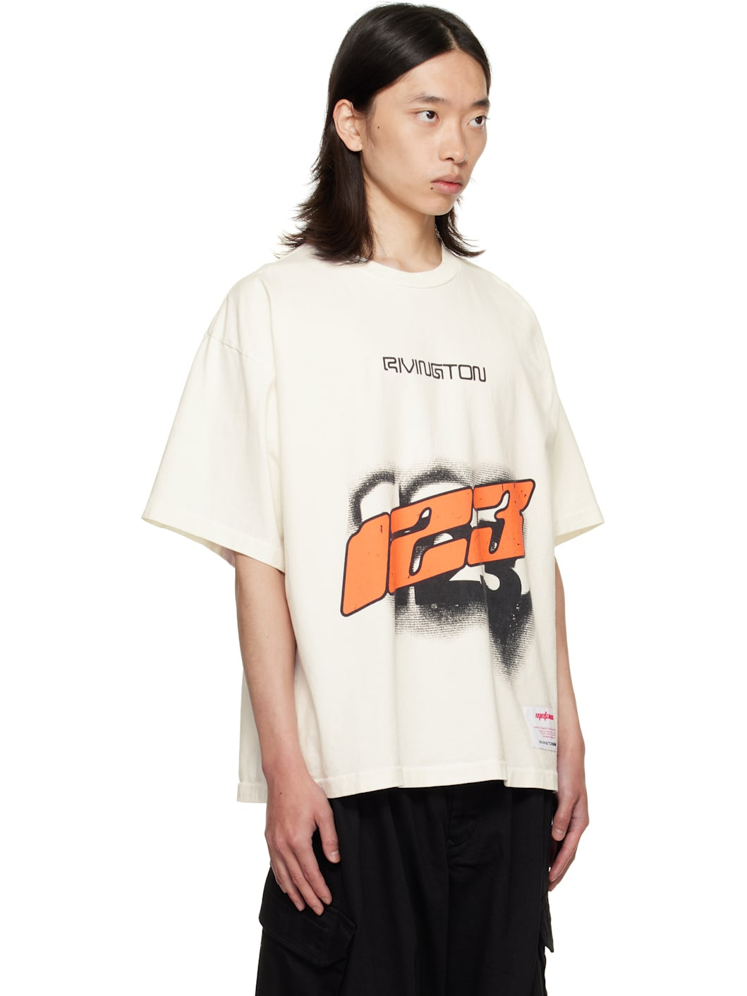 White 'Metaphor' CVA T-shirt - 2
