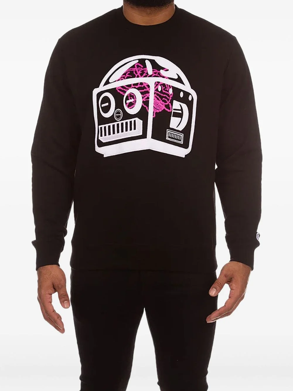 Brainwaves crewneck sweatshirt - 1