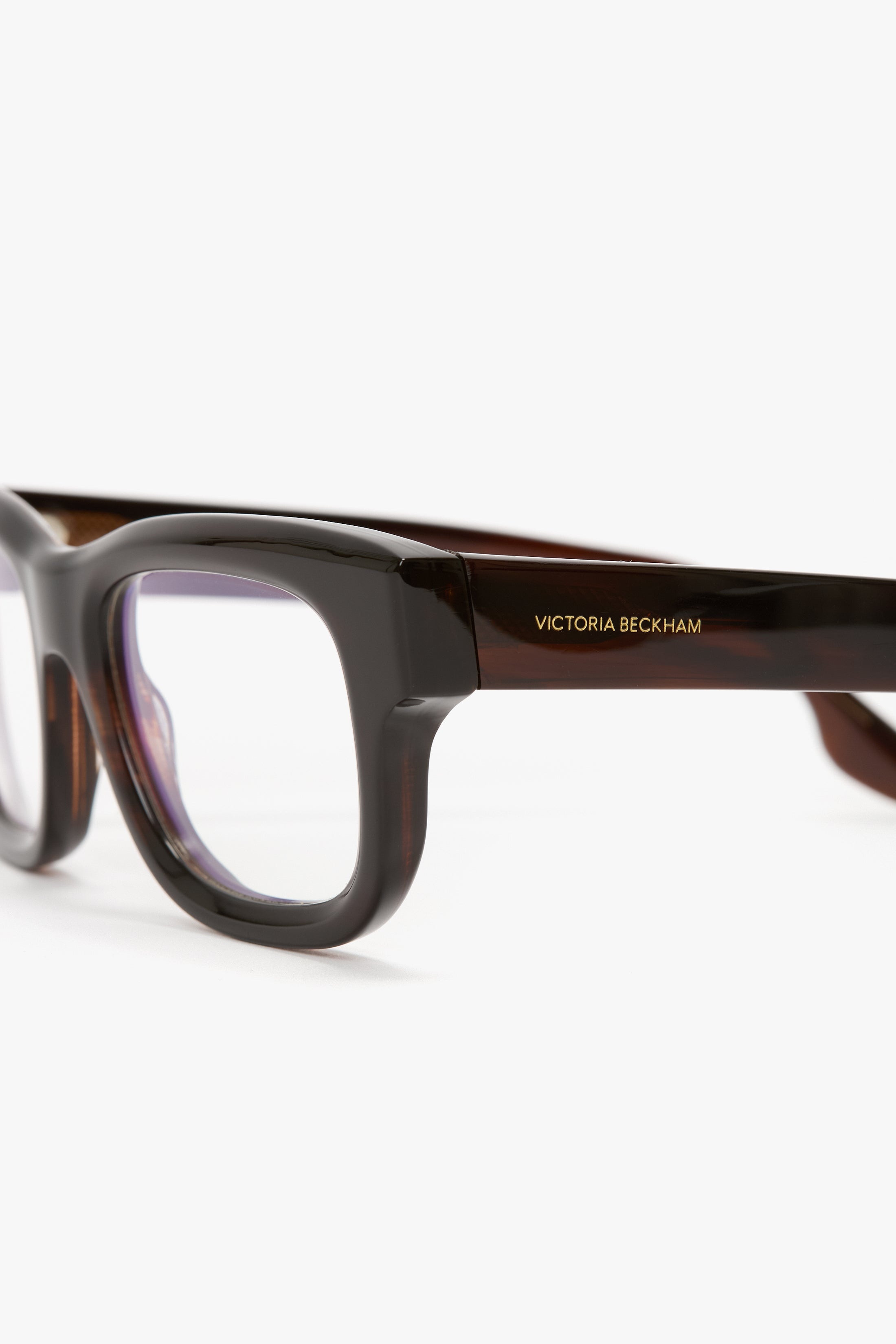 Square Frame Opticals In Black - 3
