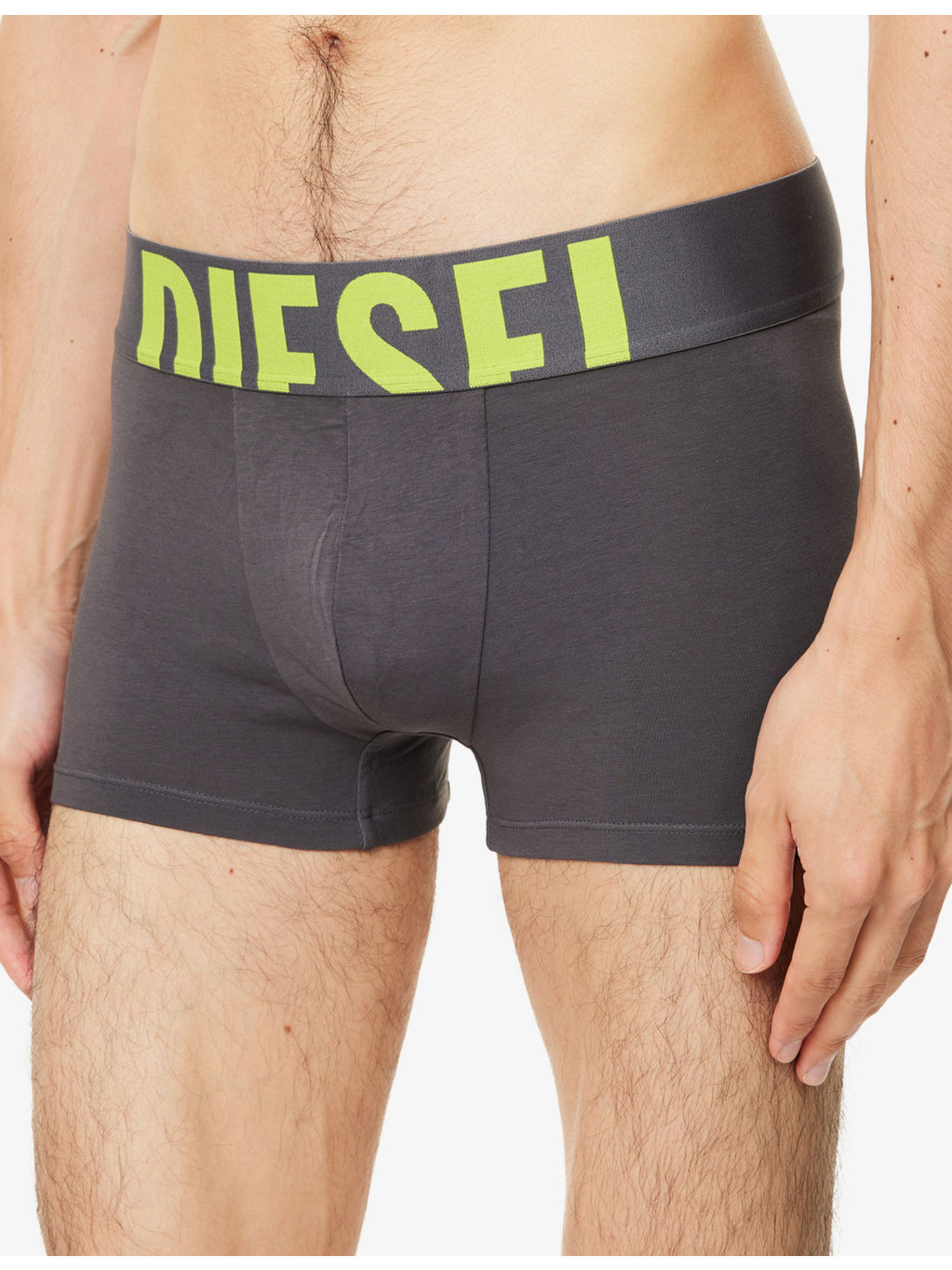 Logo-Waistband Pack of Three Cotton-Jersey Trunks - 4