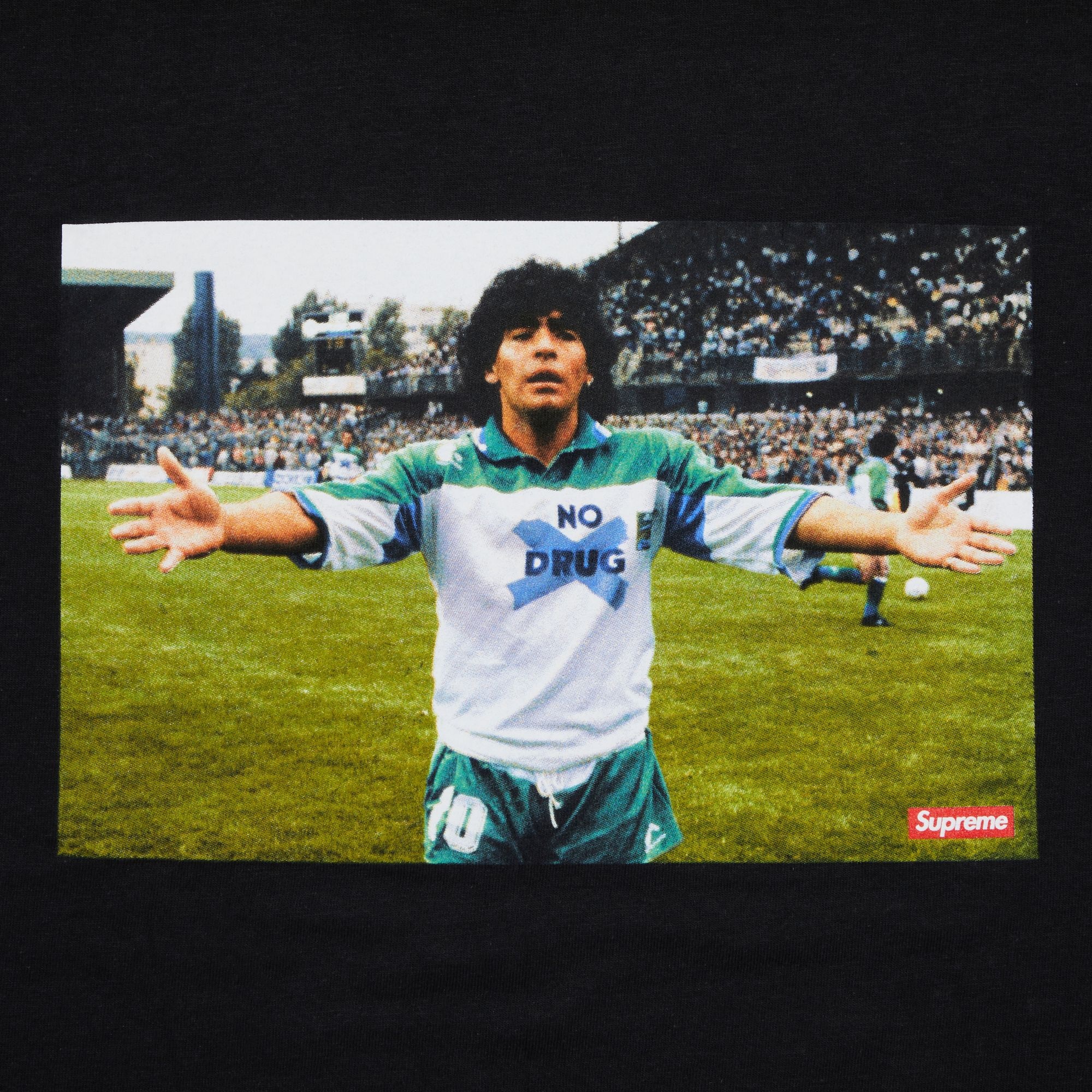 Supreme Maradona Tee 'Black' - 2