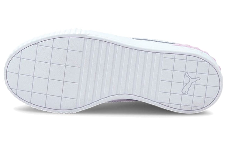 (WMNS) PUMA Carina Lift Casual Board Shoes White/Pink 373031-10 - 6