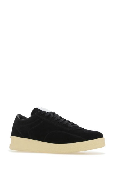 Jil Sander lace-up leather sneakers outlook