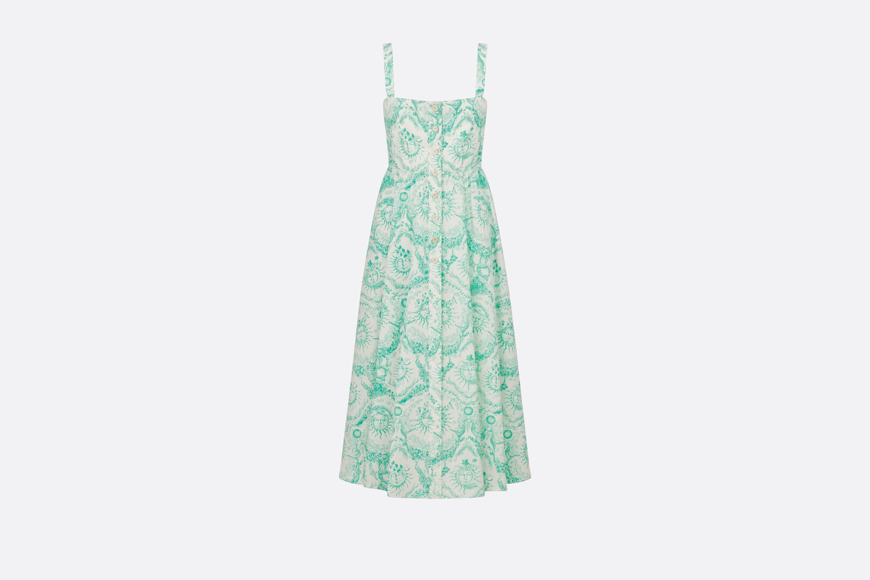 Dioriviera Flared Mid-Length Dress - 1