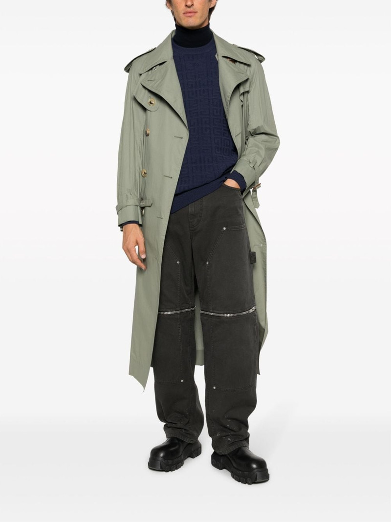 Givenchy zip-detailed straight-cut trousers outlook