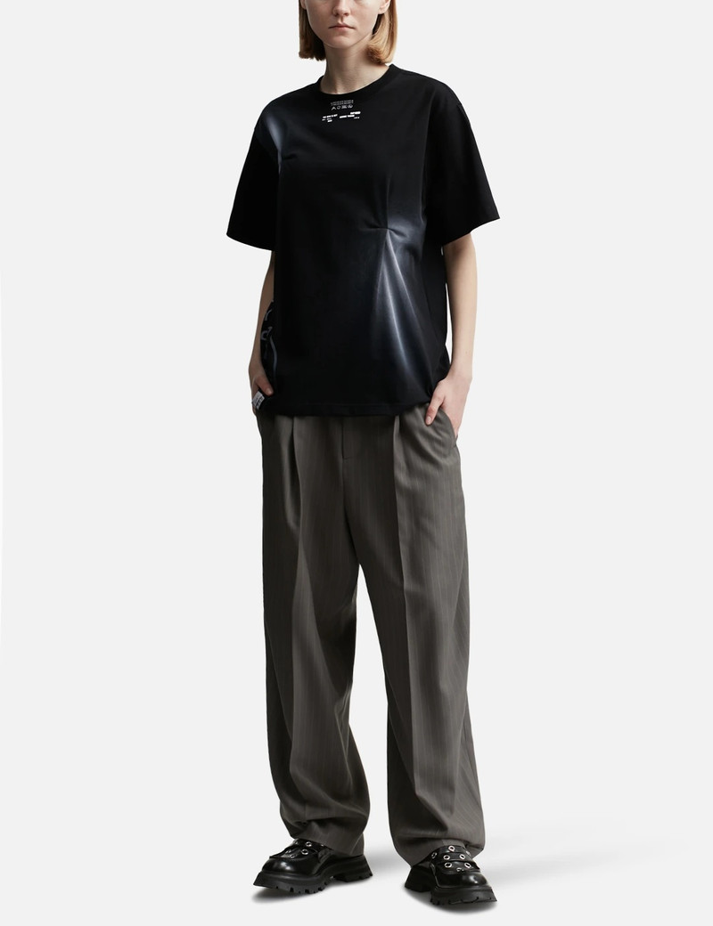 ADER error Nowia 스프레이 페인트 T 셔츠 outlook