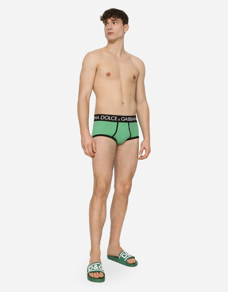 Dolce & Gabbana High-rise two-way stretch jersey Brando briefs outlook
