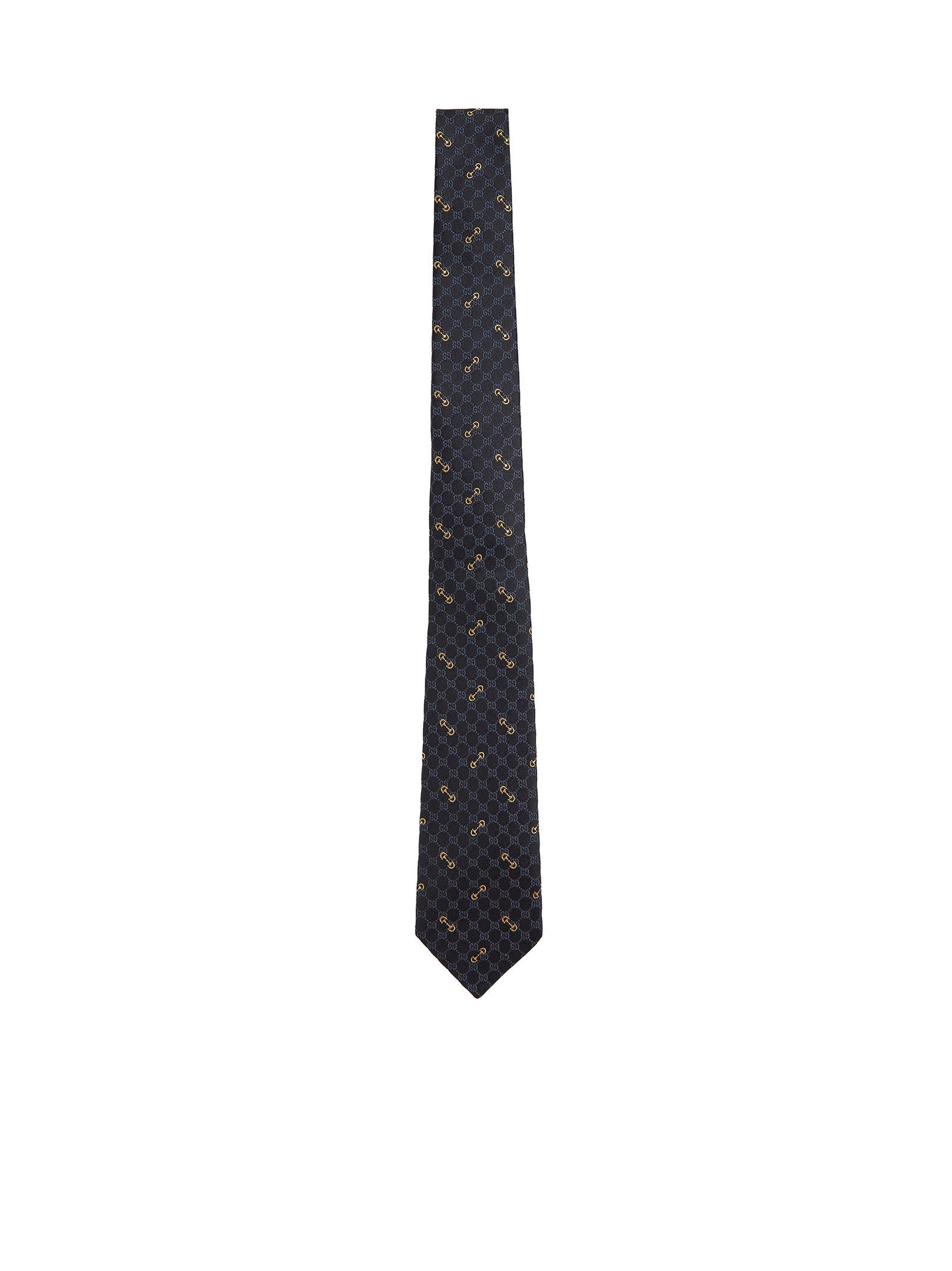 Gucci Men Gg Silk Jacquard Tie - 1
