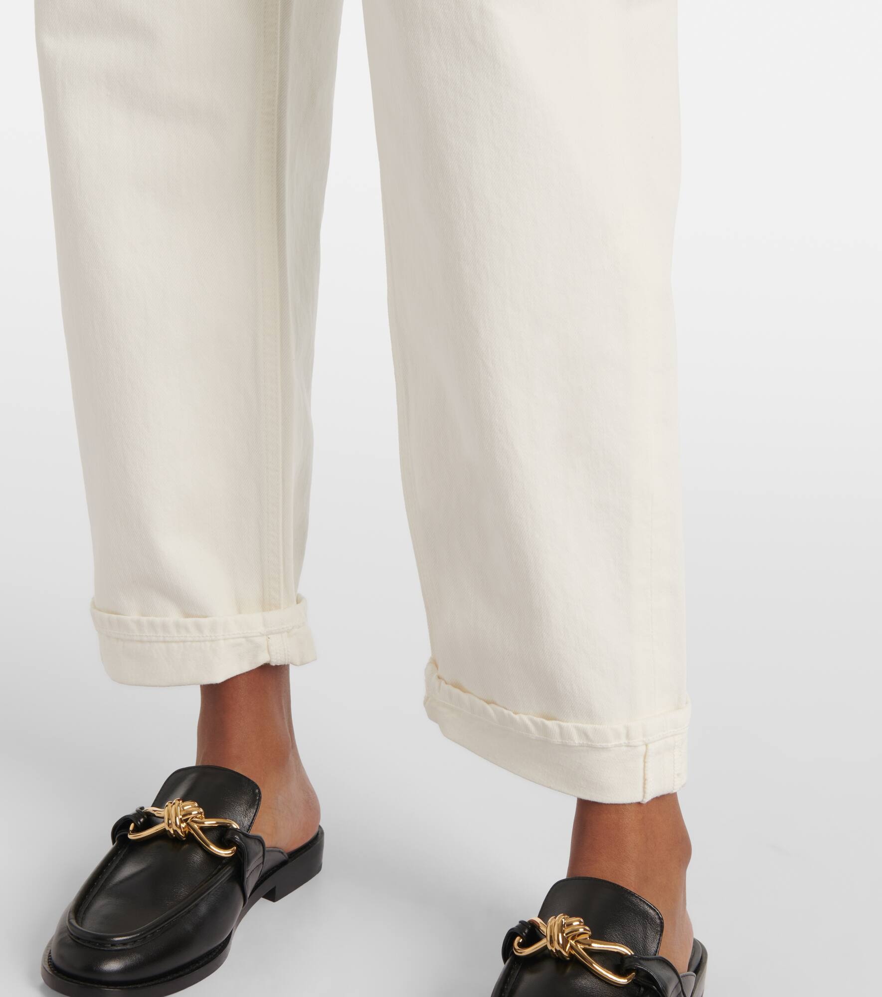 Dahlia low-rise wide-leg jeans - 5