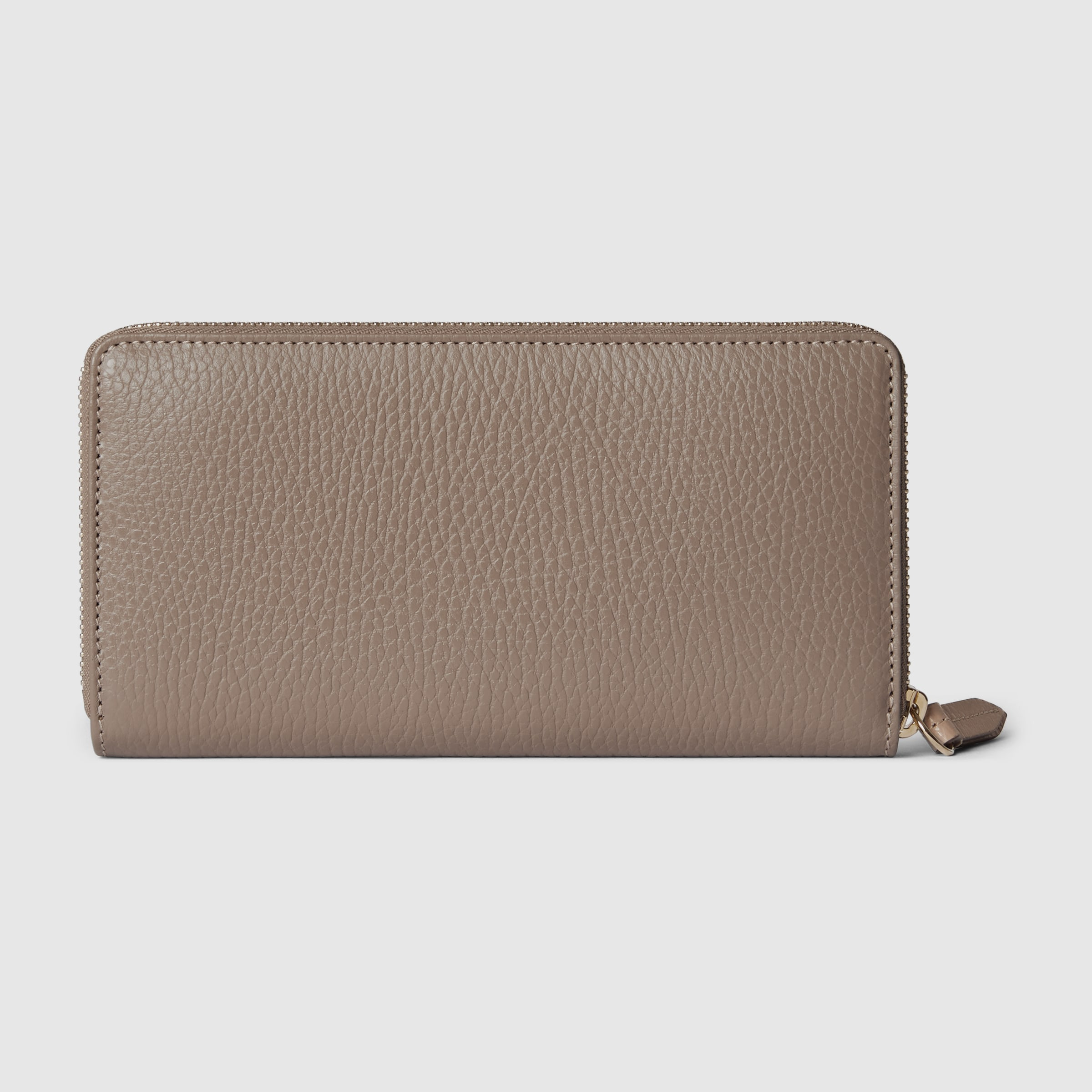 GG Marmont pink interior zip around wallet - 4