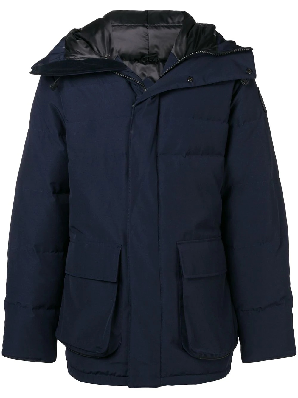 short padded coat - 1