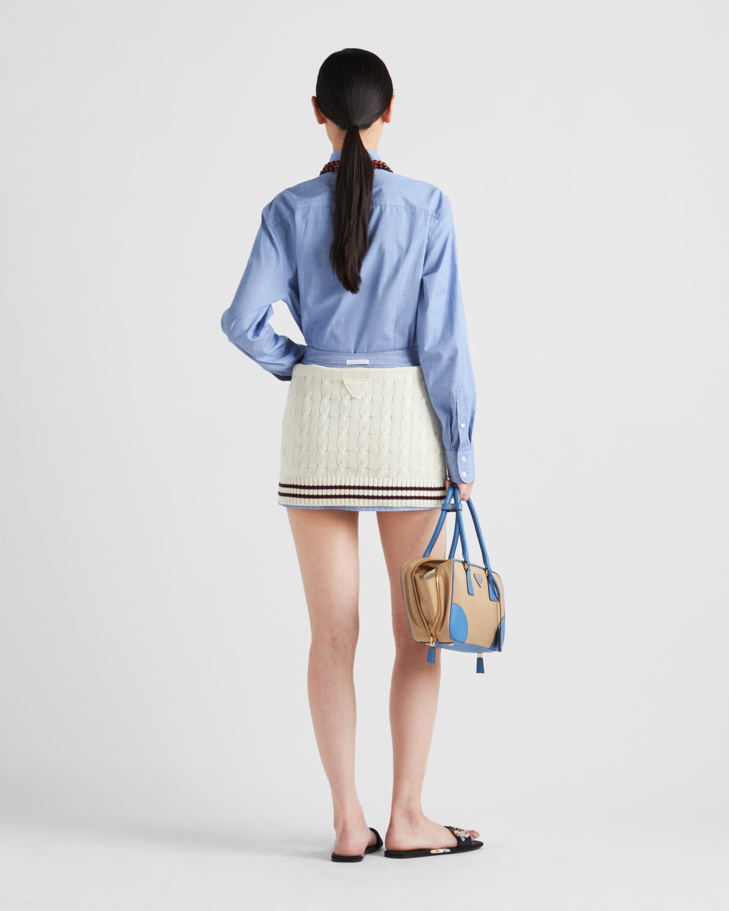 Cotton miniskirt - 5