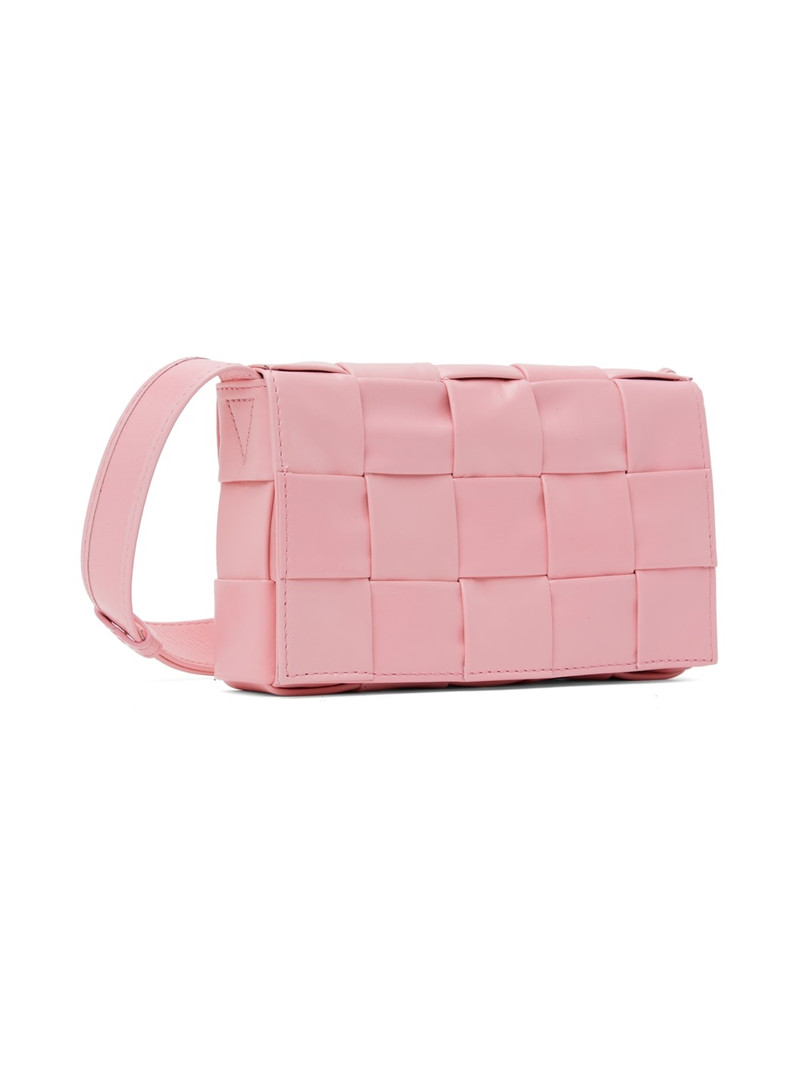 Bottega Veneta Pink Small Cassette Bag outlook